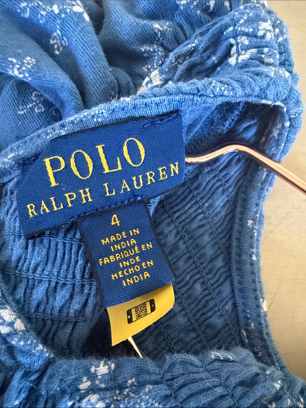 Ralph Lauren Polo Girls Cotton Dress - Picture 2 of 2